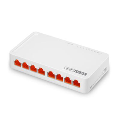 China Competitive Price TOTOLINK S808G 16Gbps 8-Port Home Gigabit Desktop Switch for sale