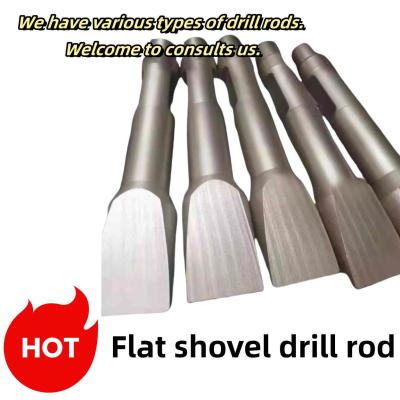 China Crushing Flat Shovel Hydraulic Breaker Drill Rod for Excavator Breaker Hammer for sale