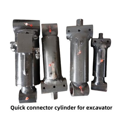 China Excavator Quick Connect Zylinder Mechanischer / Hydraulischer Typ zu verkaufen