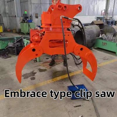 China Hydraulischer Bagger Grabber Baumschneidemaschine Halte Clip zum Schneiden von Bäumen zu verkaufen