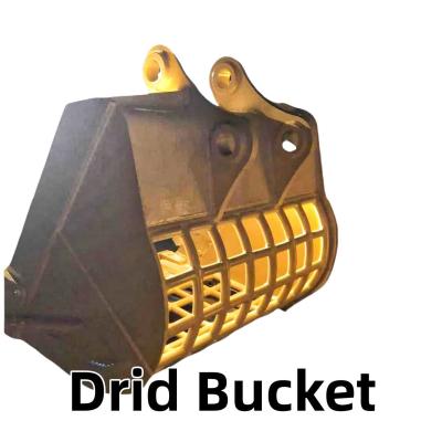 Κίνα Σίτο σχήμα Excavator Crusher Bucket Grid Bucket Προσαρμοσμένο προς πώληση