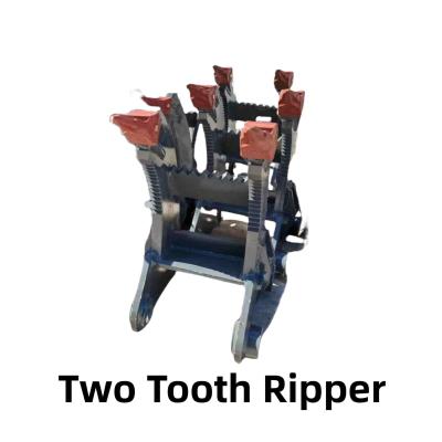 China Two Tooth Excavator Ripper Tooth Attachment For Rock Frost for sale