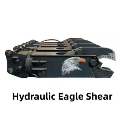 China TUODA New Steel Excavator Hydraulic Shears Eagle Shaped For Metal Scrap for sale