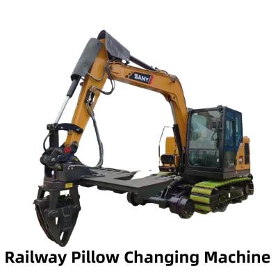 China Customized Railway Sleeper Changing Machine Modified Excavator for sale