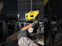 Hot Selling Excavator Grab Saw Tree Pruning Machine Hold Clip Saw Wood Cutter