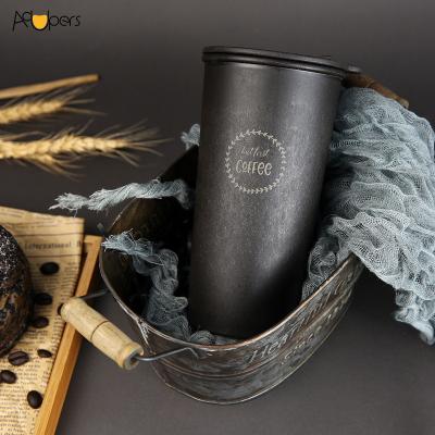 China Polymer Coffee Grounds Europe 400ml 2241C-1 Double Wall Eco Eco Friendly Travel Mug Wholesale Natural Reusable Biodegradable Pod Mug for sale