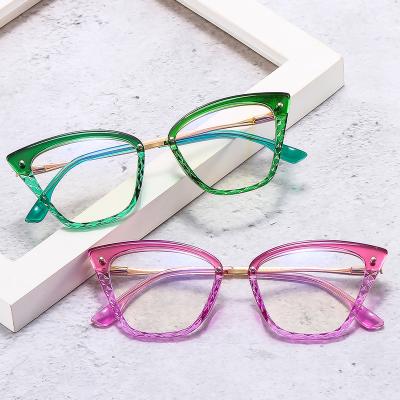 China Comfortable 7111 TR90 Eye Blue Light Blocking Anti Blue Computer Glasses Optical Glasses Frames Reading Glasses for sale