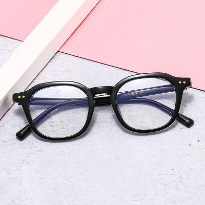 China 0211 New Designer Men Women TR90 Comfortable Blue Light Bluelight Anti Blocking Glasses Oversized Clear Frame for sale