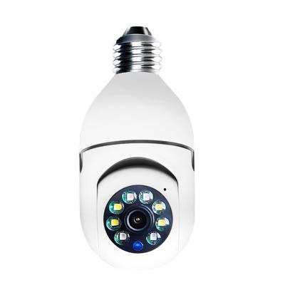 China Human Motion Tracking 360 Degree Wifi Security IP Spy Smart Camera Bulb Recording Camera for sale