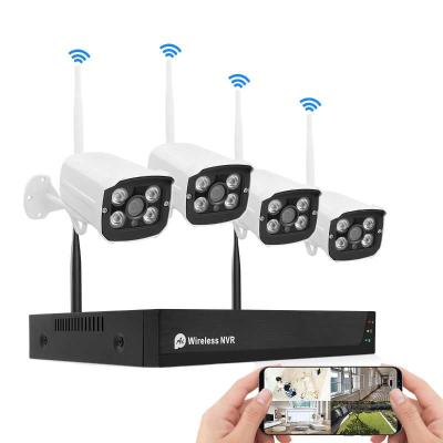 China NIGHT VISION CCTV Camera System 1080P WiFi Camera WiFi IP Camera Nvr Wireless Kit for sale