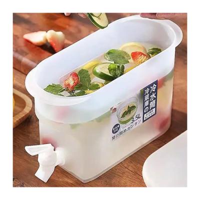 China Food Grade Fruit Buffet Fridge Cold Water Coffee Juice Plastic Beer Juicer Containers Commercial Cheap Beverage Beverage Vending Machines (pp) for sale