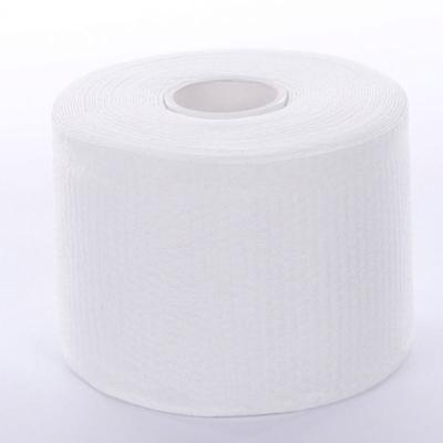 China Customization Child Safe Mass White Cotton Clean Round Towel Rolls Kids Face Towels for sale