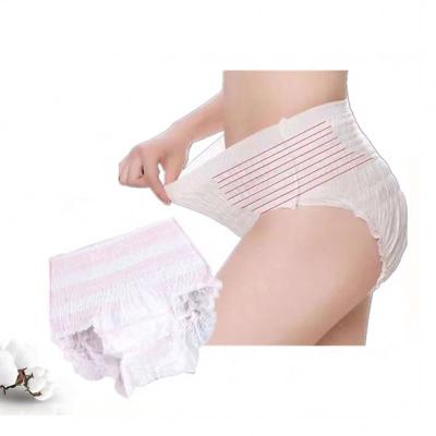 China China Suppliers Sale Plain Weave Girls Pants Panties Disposable Sanitary Shield Menstrual Panties for sale