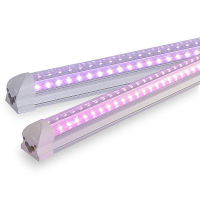 China Seed Starting YLShine 1.2m 18W 36W T8 Full Spectrum UV:4R:2B 3R:1B 3B:1R Plant Growth Light 1170mm LED Tube for sale