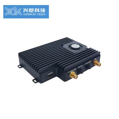 China 70km NLS COFDM Video Transmitter For UAV UGV USV Drone HD 1080P RF Mobile Radio Communication H.264 Streaming Encoder XK-F113THS for sale