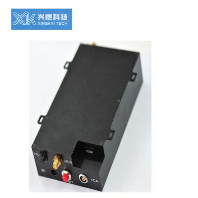 China 150km Cofdm Wireless Transmitter UAV 1080P Wireless Visual Transceiver Anti-jamming RF Communication Radio With H264 Streaming Encoder Cofdm Wireless Video Transmitter XK-F114THS for sale