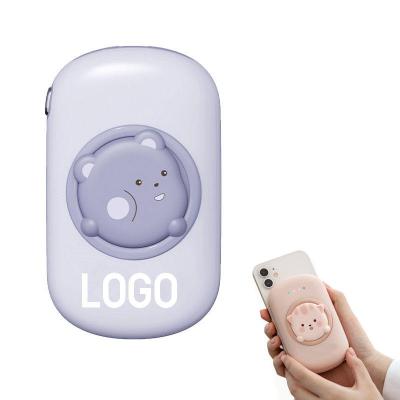 China Support 10000mAh QI Fast Charging Station Cute Convenient Compact And Explosion Proof Wireless Power Bank for sale