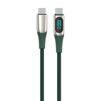 China OEM service source factory usb c power display palladium cable mobile phone types usb cable 100w fast charging usb c 100w digital data cable for sale