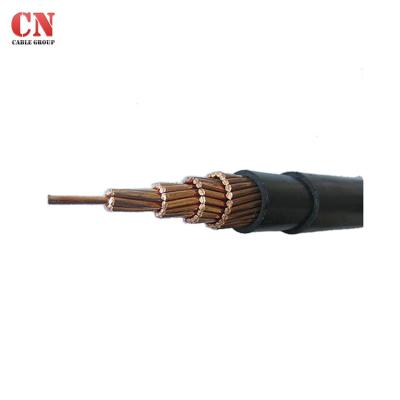 China Underground PVC / XLPE Insulated Single Core LV Power Cable With Size List for sale