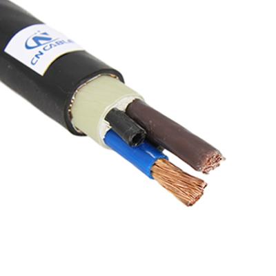 China 2 Core 25mm 35mm 50mm XLPE Underground Shielded Copper Flexible Electric Power Cables Underground for sale