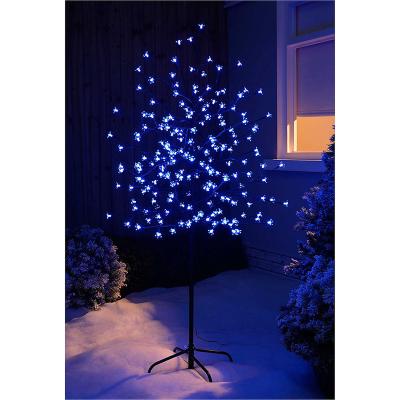 China 8 Modes Controller Hotsale RGB 208L LED 6ft Height Cherry Blossom Tree Light IP44 Waterproof For Garden Holiday Decoration for sale