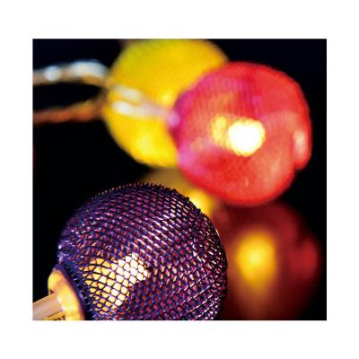 China Silver Color 10L LED String Light Iron Bell Mini Ball Light Animals For Home Decor Christmas Decoration Light Supplies for sale