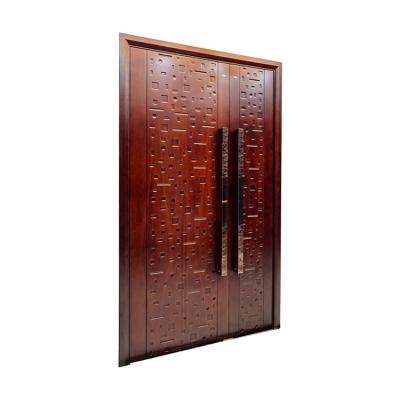 China China Factory Supply Competitive Sound Insulation Doors Villa Solid Wood Furniture Door Design In Pakistan Front Doors For Modern Homes for sale