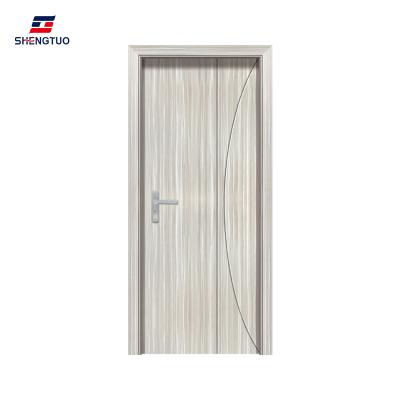 China Wholesale price luxury interior wooden room sound insulation door interior wooden doors with frames for sale