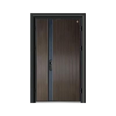 China High Quality Security High Security Bulletproof Doors Front Cast Aluminum Door Main Entry Door Design for sale