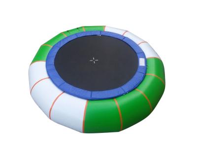 China High Quality Durable Floating Trampoline Jumping Fun 0.9 Mm PVC Jumping Water for sale