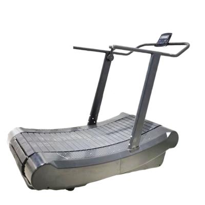 China Factory direct heavy duty commercial woodway curved treadmill no motor curve treadmill for GYM for sale