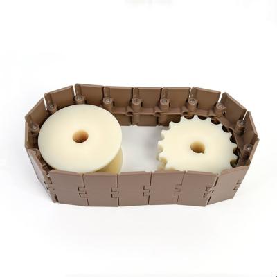 China Industry best modular k325 820 chain nylon sprocket idlers for food and beverage conveyor system parts chain idlers zu verkaufen