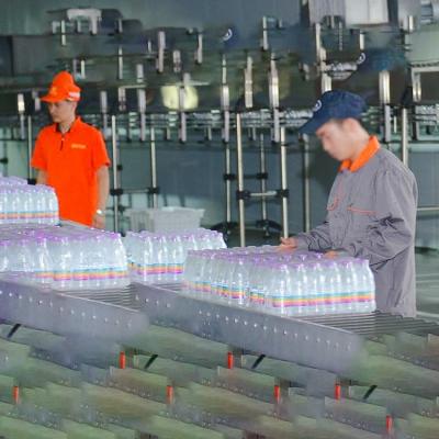 China Heat Resistant Modular Plastic Bottle Carrier Conveyor Belt For Beverage Production Conveyor System Factory Directly Sell Customizable Size for sale