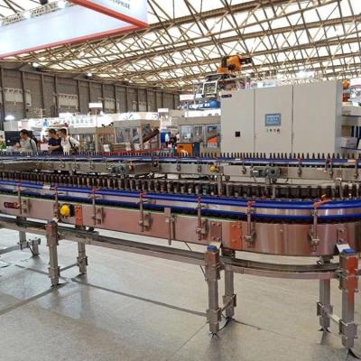 China Beverage Production Heat Resistant Conveyor System Factory Directly Sell Modular Plastic Bottle Carrier Conveyor Belt Customizable Size for sale