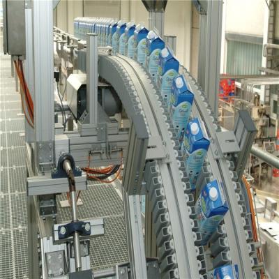 China Heat Resistant Vertical Clamping Conveyors Bottle Lifting Up Handle Conveyor Lifter Cans Gripping Conveyor zu verkaufen