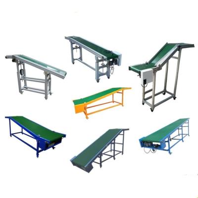 China Transport Factory Customization PVC Green Belt Conveyor System Design Food Grade Flat Belt Conveyor with Certificate of Origin à venda