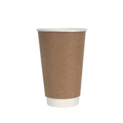 China UYIPAK China Manufacture Custom Printed Paper Cups 8oz 10oz 12oz 16oz Kraft Paper Cups Coffee Cups Disposable With Lids for sale