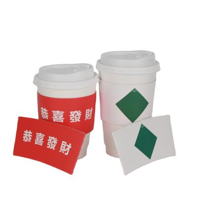 China Custom Kraft Paper Cup Carrier Holder Flexible And Adjustable For Hot Drink Cups for sale