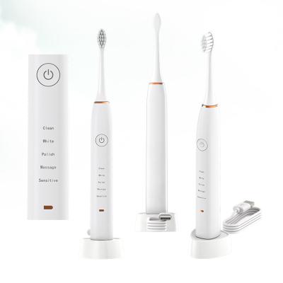 China Soft Dupont Nylon On Sales 5 Rechargeable Adult Automatic Sonic Electric Toothbrush Deep Oral Clean Modes for sale