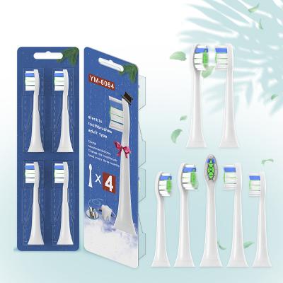 China Household Diamond Toothbrush Heads For Sonic Electric Toothbrushes Extra Main Toothbrush For Philps for sale