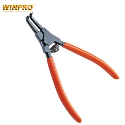 China Cutting Handle Type Bent Nose Circlip Pliers Snap Ring Pliers External Soft Plastic Industrial Grade Germany, Cut Plastic Molded NC; JIA for sale