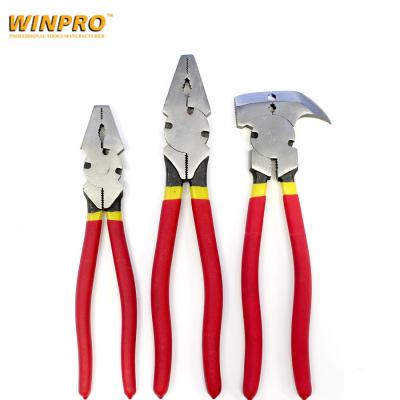 China Cutting 3Pcs Multi Purpose Tool For Installing And Maintaining Fence Tools Fencing Wire Tool Kit for sale