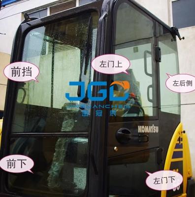 China PC56-7 Right Rear Toughened Glass In Front Windscreen And Upper Car Doors And Windows Of Excavator zu verkaufen