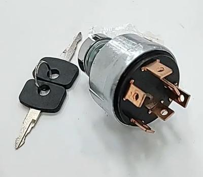 China 9G-7641 4 Wire Ignition Switch Excavator Spare Parts 4 Lines Ignition Start Switch With Key en venta