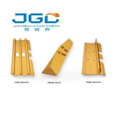 Chine Crawler Excavator Crane Undercarriage Spare Parts Single Grouser Track Pads à vendre