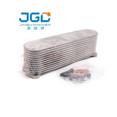 China Dieselmotor-Teile Intercooler H06C-Bagger-Oil Cooler Cores zu verkaufen