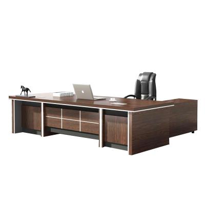 China Strong Wearability Office Furniture Executive Office Table Specification Modern Wood Office Furniture for sale