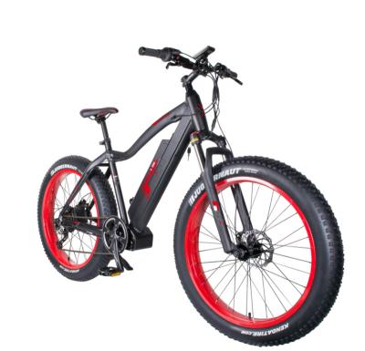 China 2021 NOVOKU 26inch factory direct fat tire height aluminum alloy quality electric bikes for sale