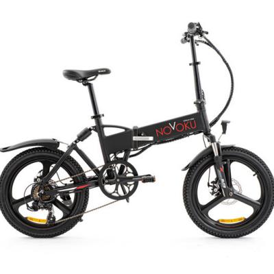 China Aluminum alloy 20inch light folding electric bicycle ebike folding motor mid drive motor and hidden battery for sale