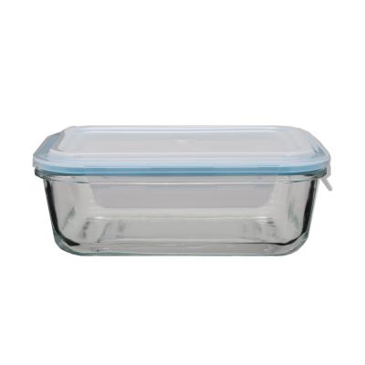 China Food Storage Promotion High Borosilicate Glass Food Bowl With Compartments for sale